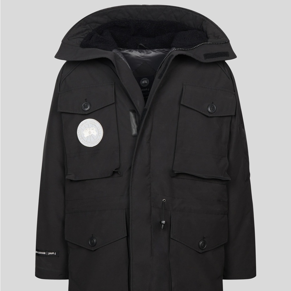 Canada Goose Juun.J Black Parka Small